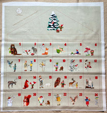 Load image into Gallery viewer, Advent Calendar House Sewing Project - per bolt of 8,40 M = 10 Coupons of 168 CM