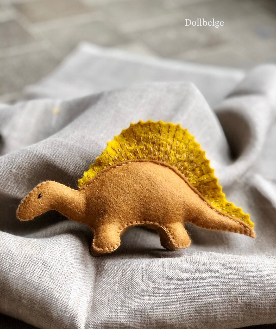 PDF Pattern -  Ouranosaurus from felt