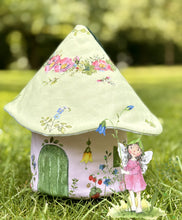 Load image into Gallery viewer, Fairy House Fabric for Sewing Project
