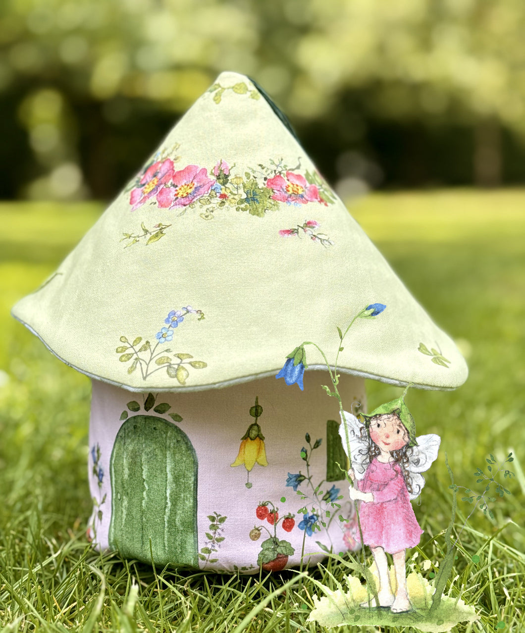 Fairy House Fabric for Sewing Project