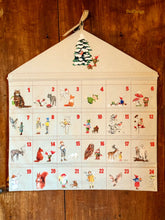 Load image into Gallery viewer, Advent Calendar House Sewing Project - per bolt of 8,40 M = 10 Coupons of 168 CM
