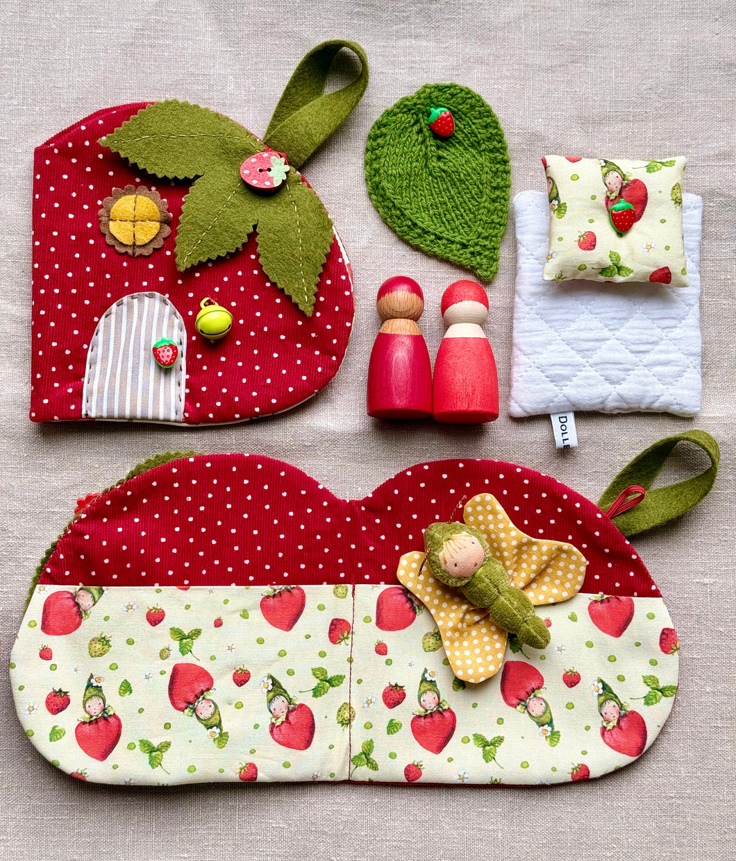 PDF Making Tutorial with Pattern - Strawberry House