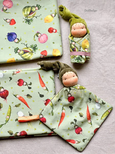 Foldable Blanket Doll with exclusive Dollbelge fabric