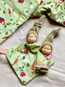 Foldable Blanket Doll with exclusive Dollbelge fabric
