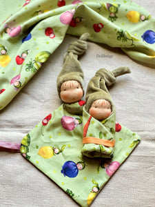 Foldable Blanket Doll with exclusive Dollbelge fabric