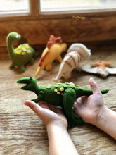 Load image into Gallery viewer, PDF Pattern - T-Rex from felt
