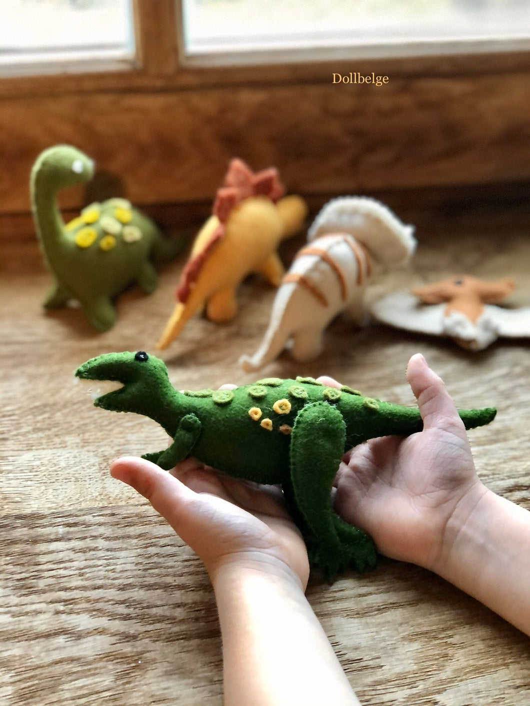 PDF Pattern - T-Rex from felt