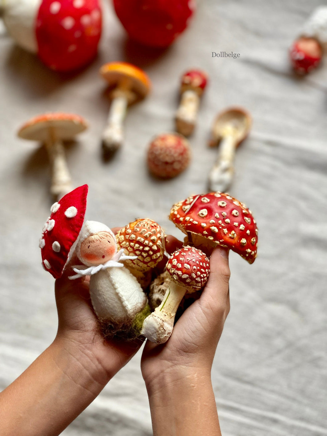 PDF Dollmaking Tutorial with Pattern - Toadstool Child