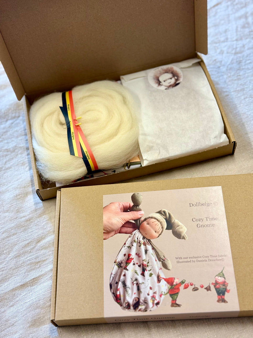 Cozy Time Gnome Dollmaking Kit