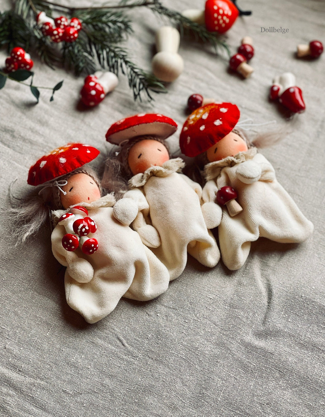 Cuddle Mushroom Friend Dollmaking Kit