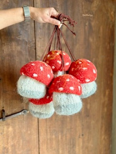 Gnome in Mushroom Bag